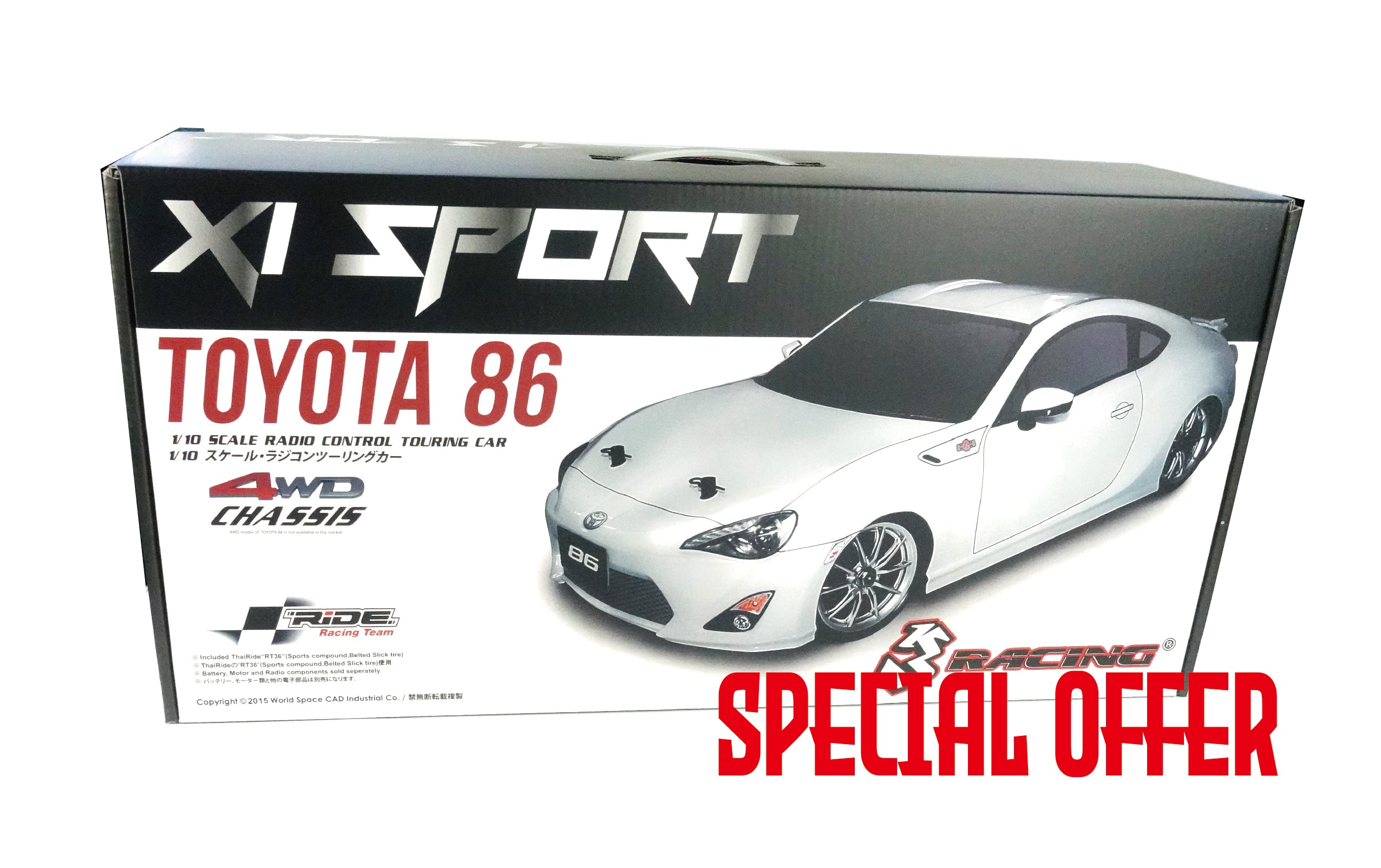 3RACING KITS KIT-86XS Sakura XI Sport 1/10 Toyota 86