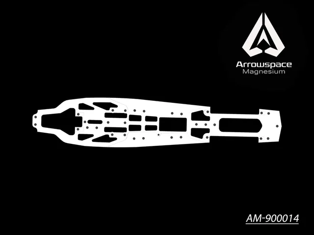 Arrowmax AM-900014 châssis magnésium Serpent 977e Arrowspace