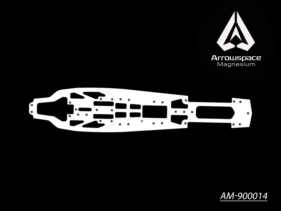 Arrowmax AM-900014 châssis magnésium Serpent 977e Arrowspace