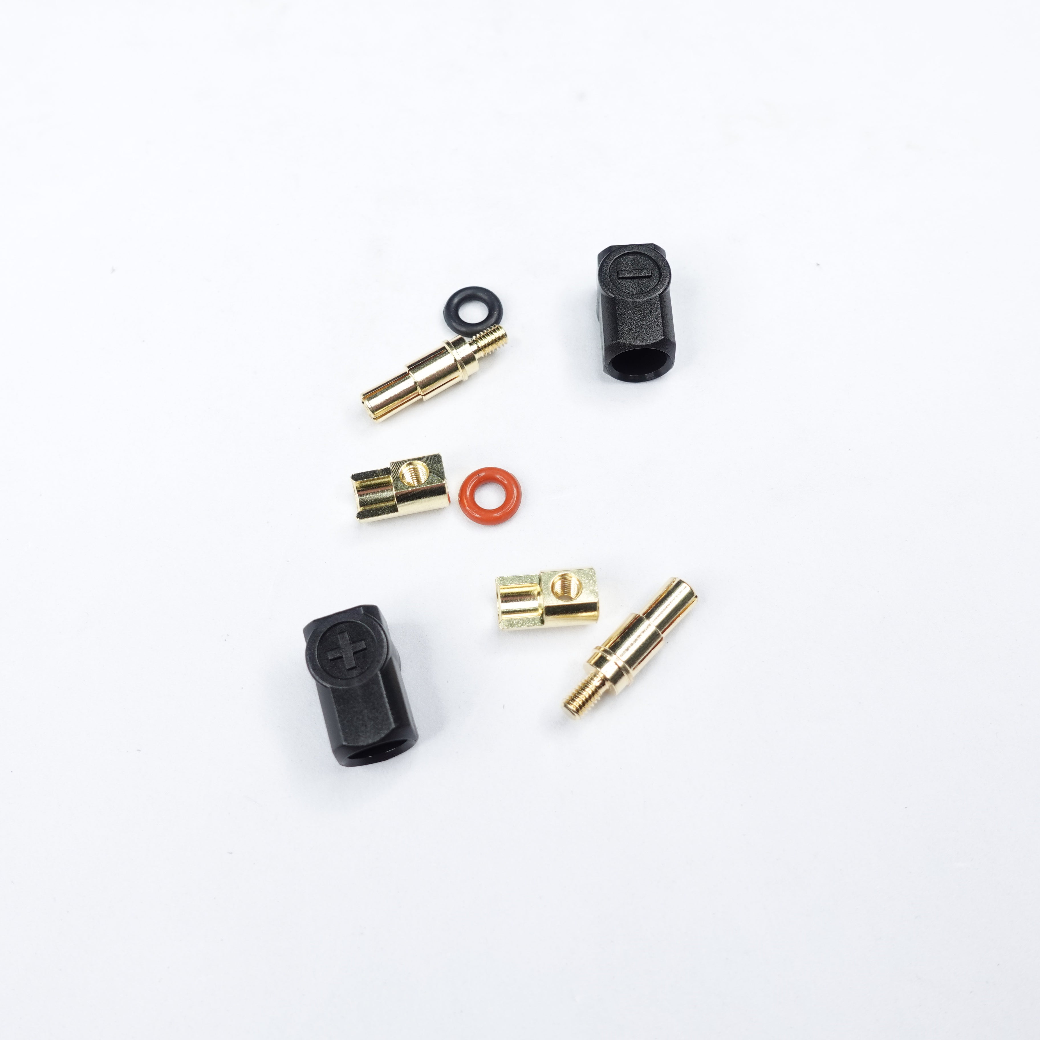 3Racing Parts BAT-LP fiche banane 90° LiPo 4mm