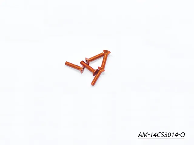 Arrowmax Screws AM-14CS3014-O vis alu fraisée M3x14 orange x5