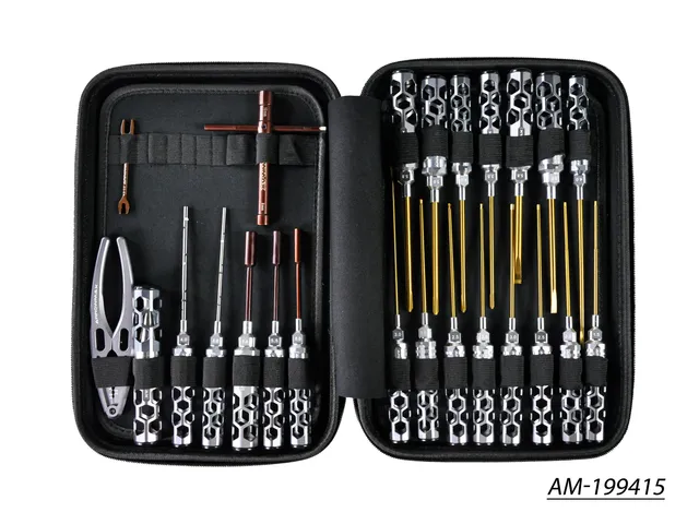 Arrowmax Set Outils Honeycomb AM-199415 24 Pièces + Sac