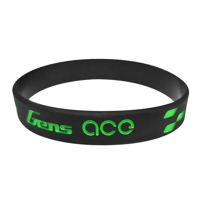 Gens Ace Merchandise bracelet noir silicone