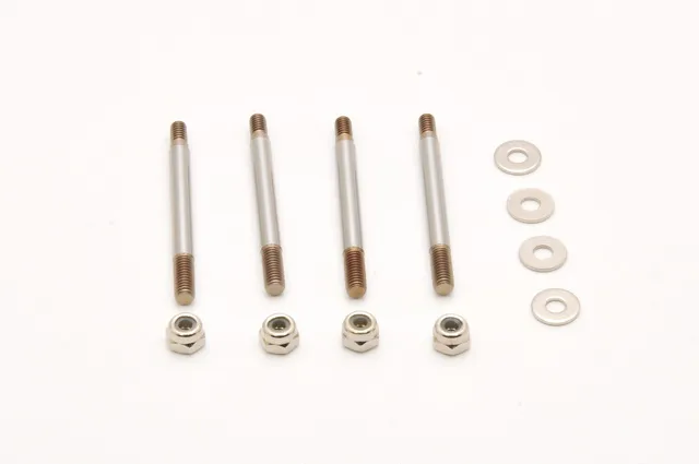 Hobao 22026 Tige d'amortisseur RC lot de 4 acier