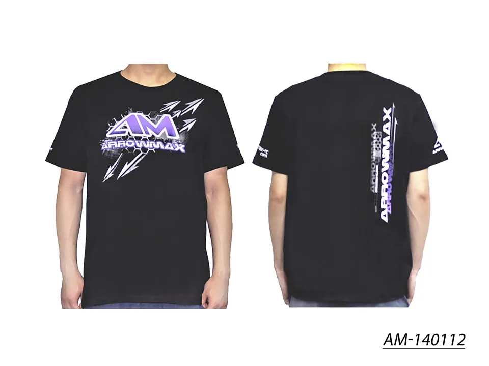 Arrowmax AM-140112 t-shirt 2014 noir taille M coton