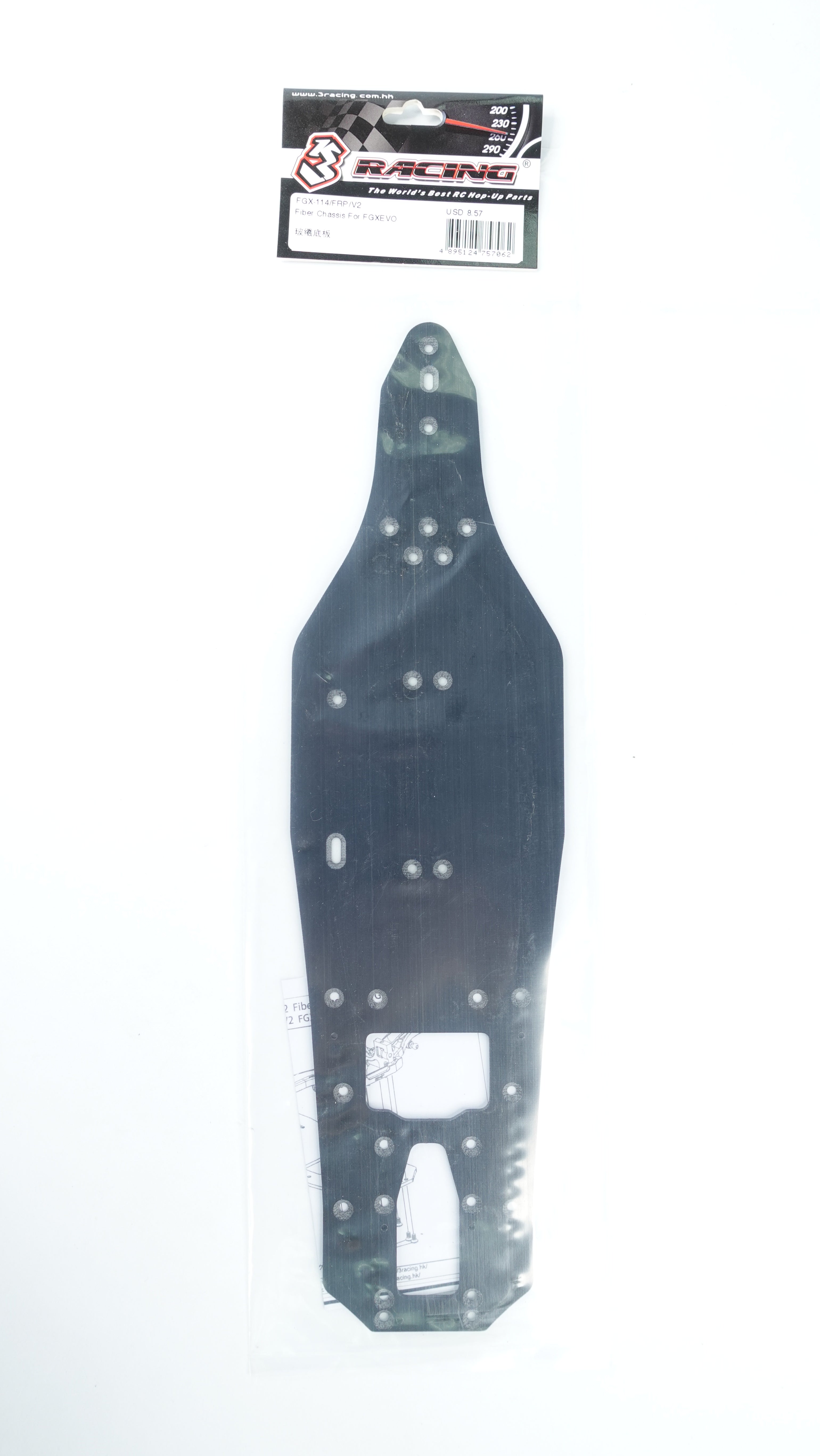 3Racing Sakura FGX-114/FRP/V2 châssis fibre FGXEVO