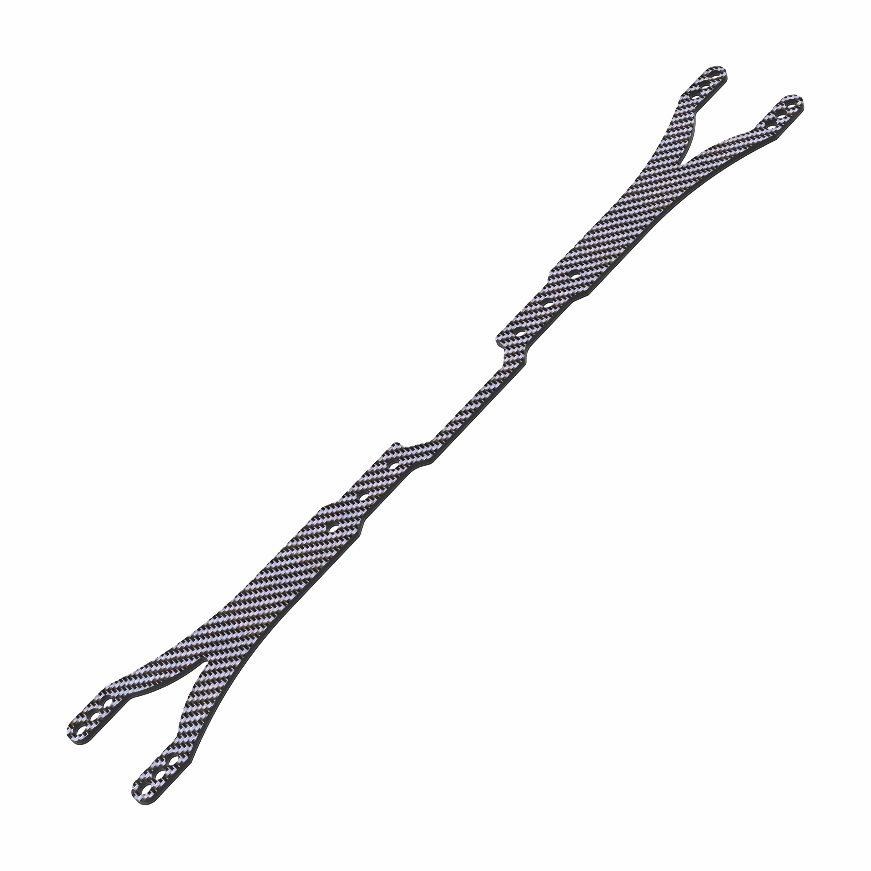 3Racing Cero SAK-CS165/GA platine supérieure carbone Cero Sport