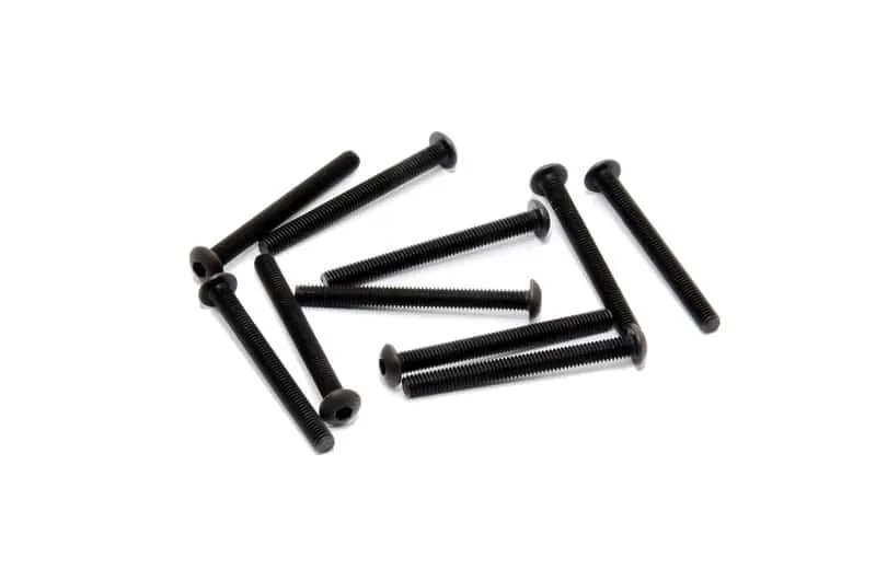 Hobao 33330 vis M3x30 tête ronde lot de 10