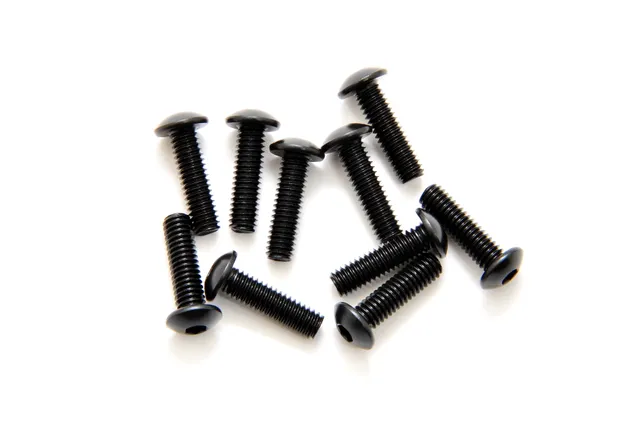 Hobao 33414 Vis M4x14mm Tête Ronde x10