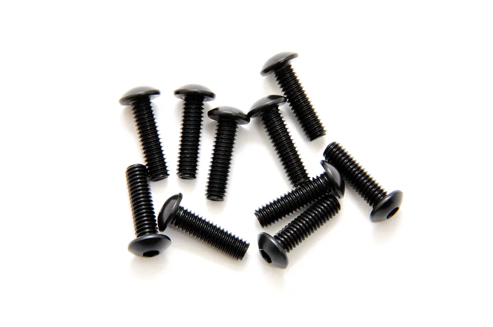 Hobao 33414 Vis M4x14mm Tête Ronde x10