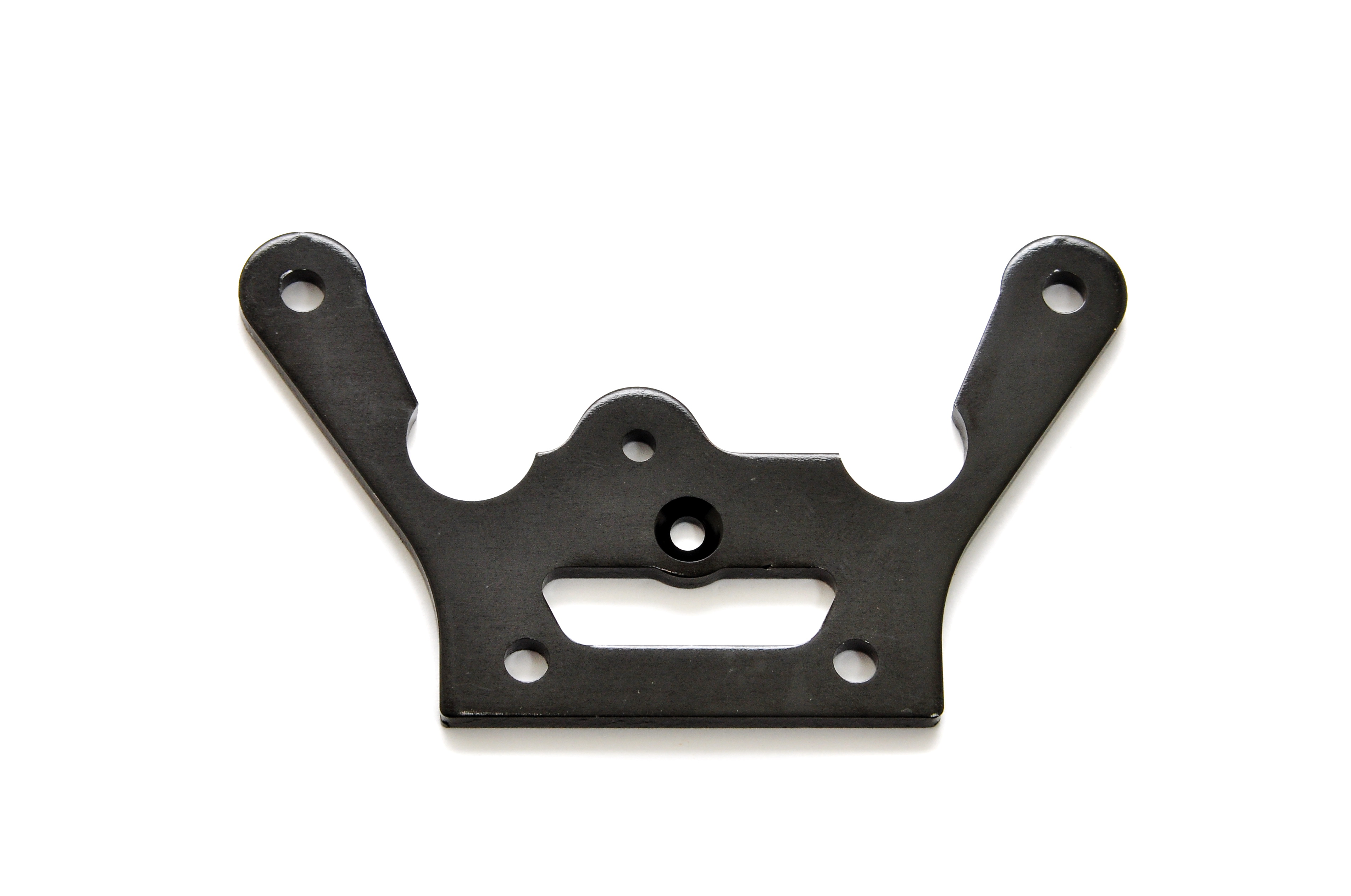 Hobao 87071B platine avant alu noire 1 pièce