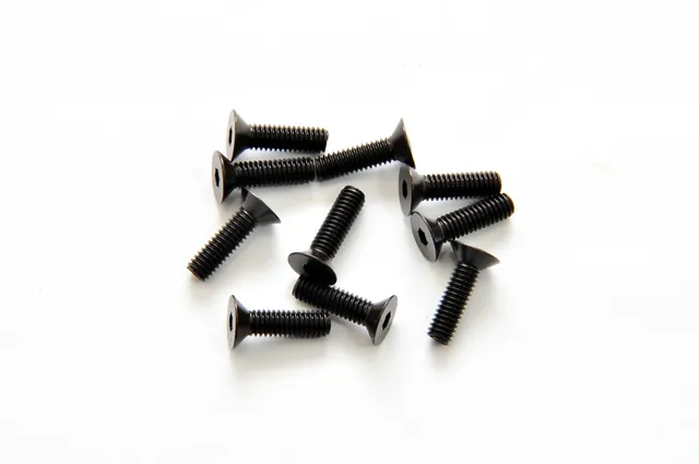 Hobao 31414 Vis Fraisées M4x14mm Hex 10PCS