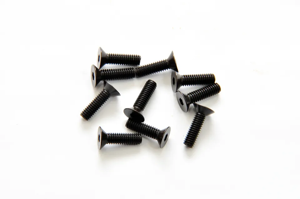 Hobao 31414 Vis Fraisées M4x14mm Hex 10PCS