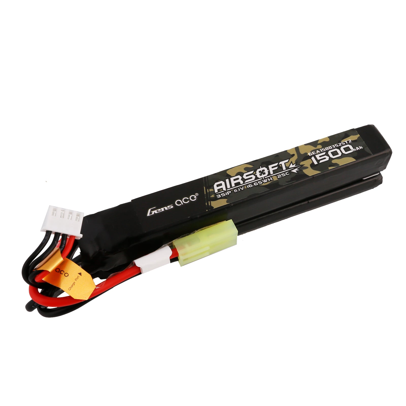 Gens ace Airsoft 1500mAh 3S batterie lipo Nunchuck Tamiya