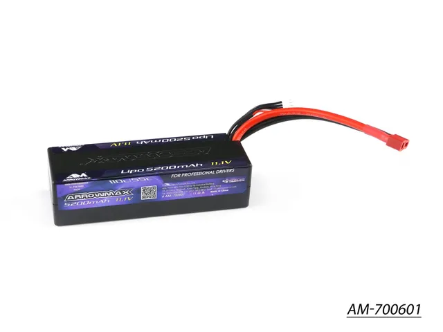 Arrowmax 3S LiPo AM-700601 batterie 5200mAh 11,1V Deans