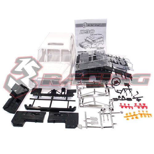 3Racing BDY-LRD90 D90 Carrosserie RC Plastique Rigide