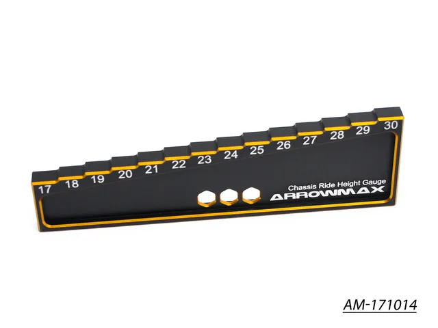 Arrowmax Setup Gauge Cale hauteur 17-30mm 1/8 noir doré