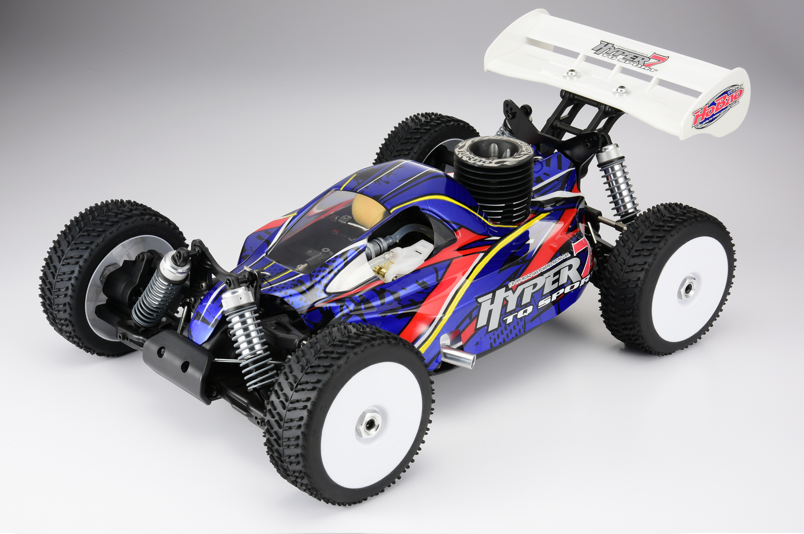 Hobao HB-M7TQ-C28BU Hyper 7 Buggy 1/8 bleu