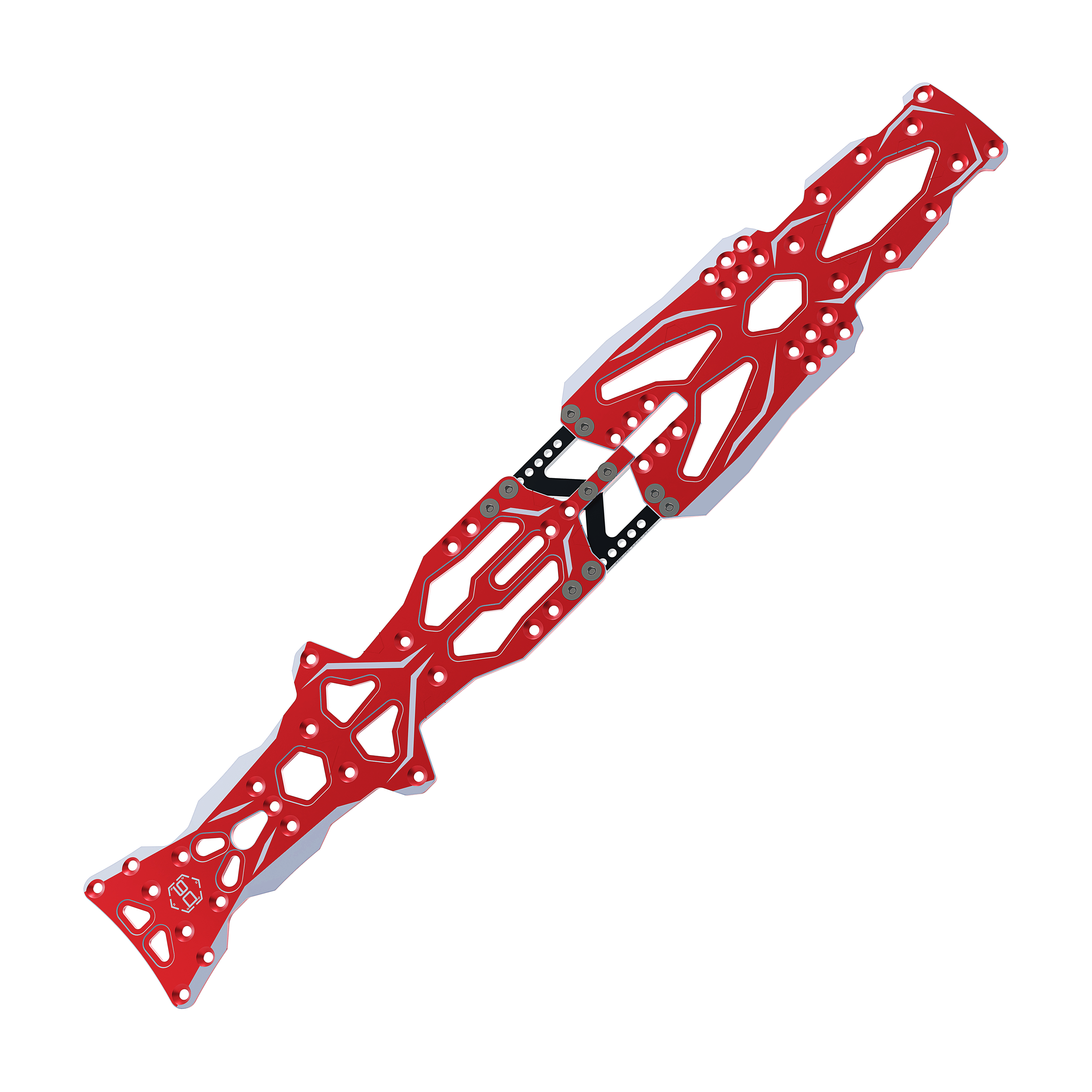 3Racing AuperD5 SAK-D6801 châssis alu bleu réglable