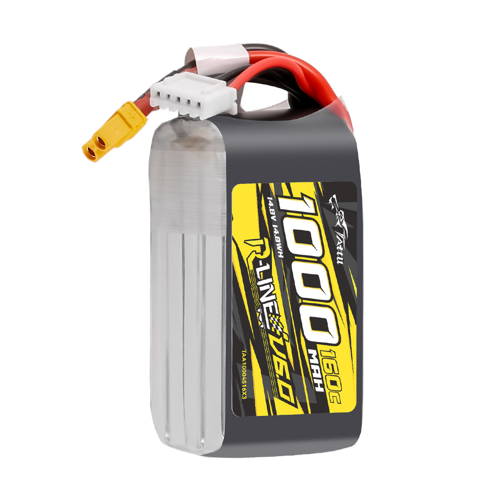 Tattu R-Line 1000mAh 4S 160C batterie LiPo XT30 14.8V