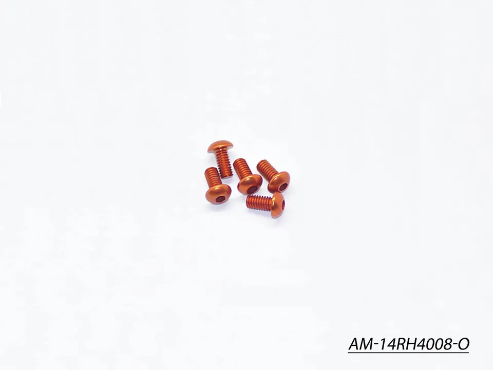 Arrowmax Screws AM-14RH4008-O vis alu M4x8 orange x5 7075