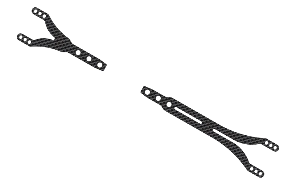 3Racing Cero SAK-C157A platine supérieure graphite FWD