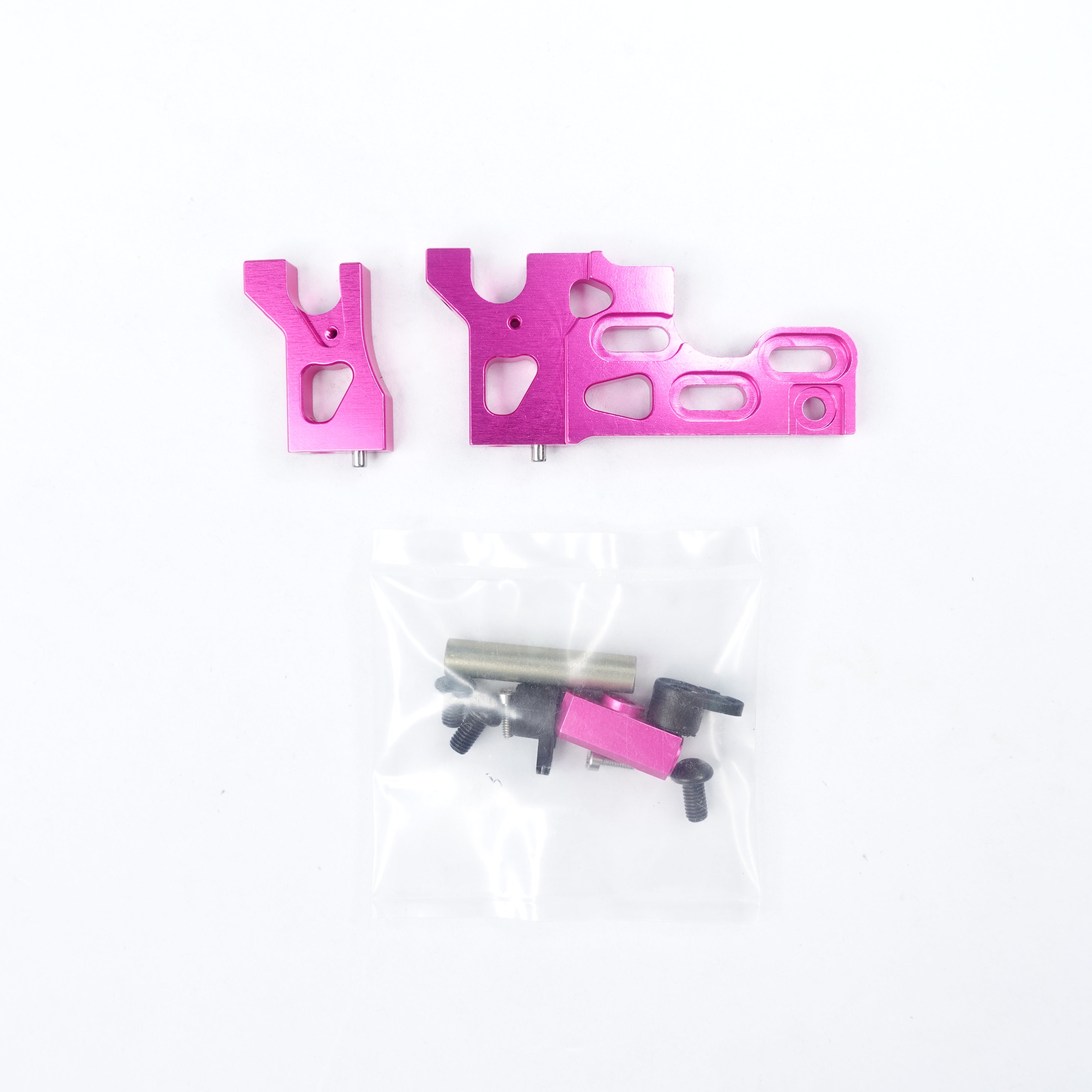 3Racing Sakura SAK-X24/PK support moteur alu rose Ver.2