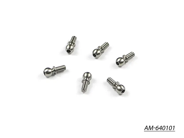 Arrowmax Screws Rotule Titane M3x6 AM-640101 x6