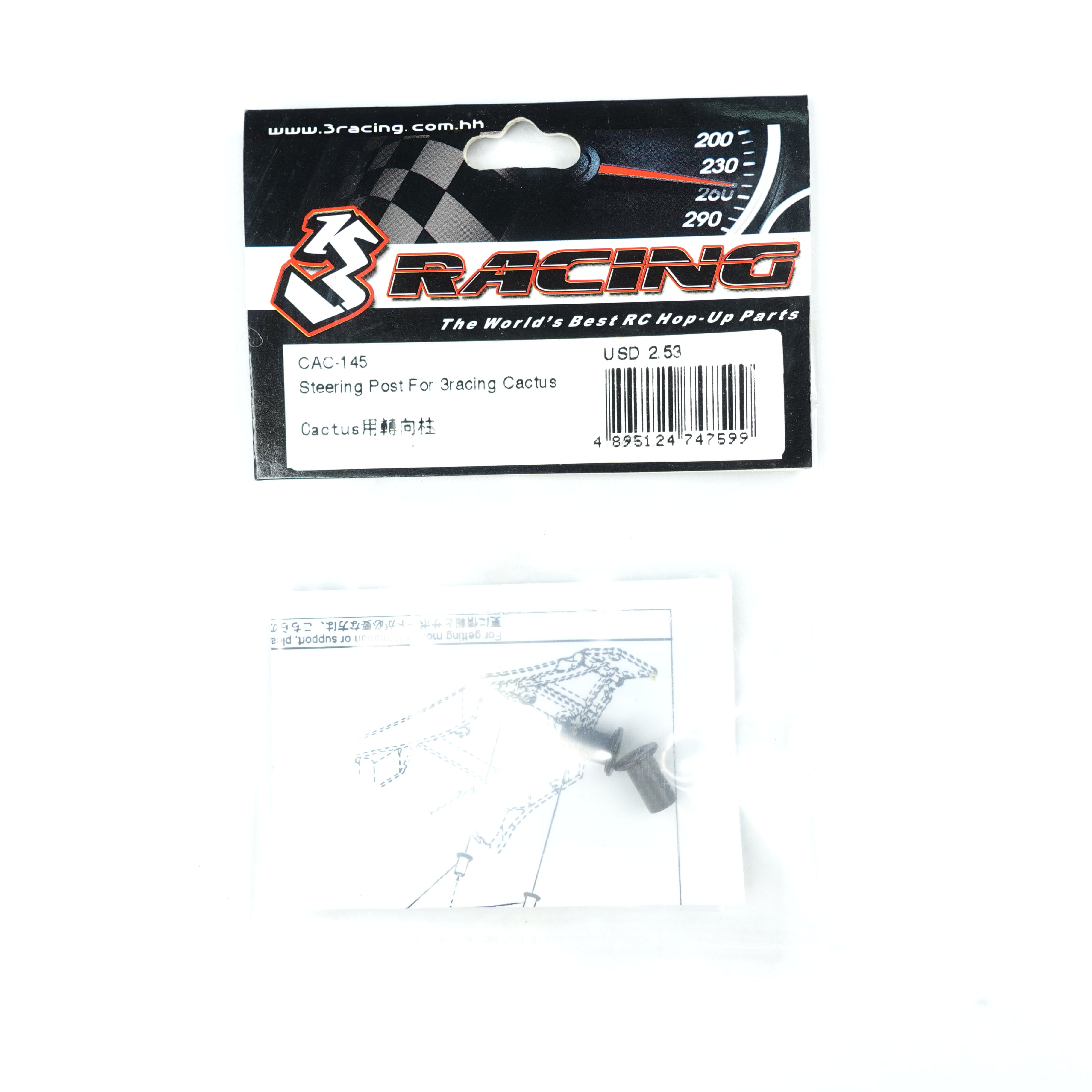 3Racing Cactus CAC-145 Plot Direction buggy 2WD