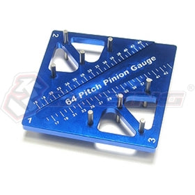 3Racing ST-007 Tools jauge carrossage pignon noir