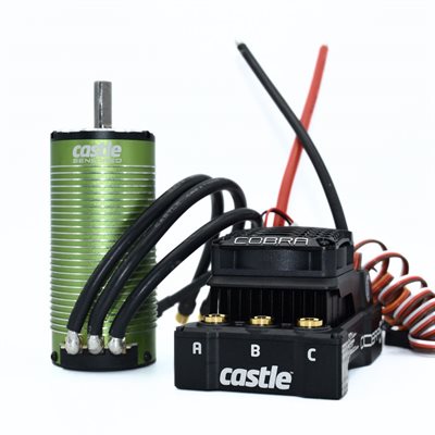 Castle Cobra 5 Combo ESC 8S + moteur 2028-800KV sensored
