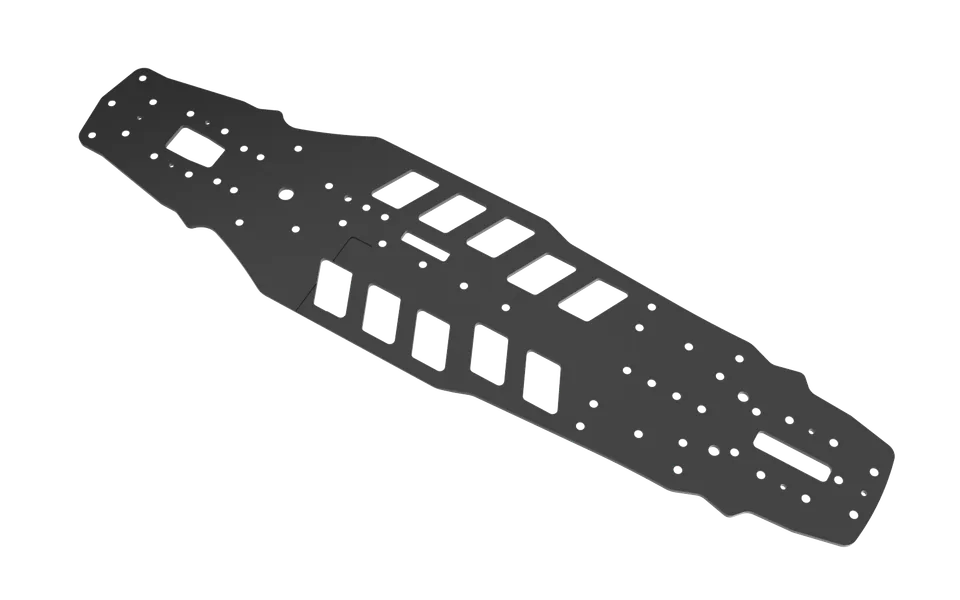 3Racing Cero SAK-C157/AL châssis alu FWD 2mm