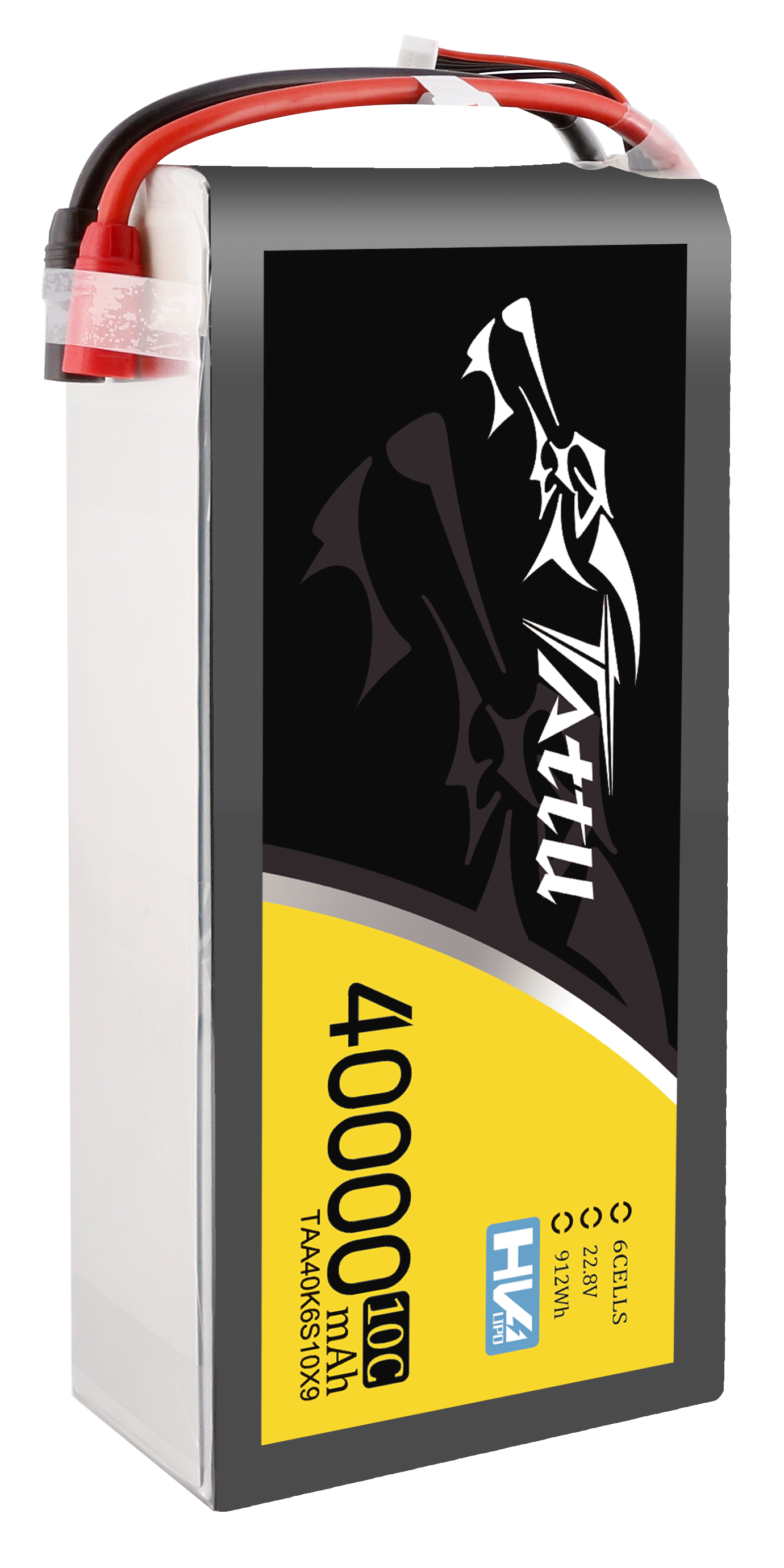 Tattu UAV Classic 40000mAh 6S batterie drone HV 22.8V AS150