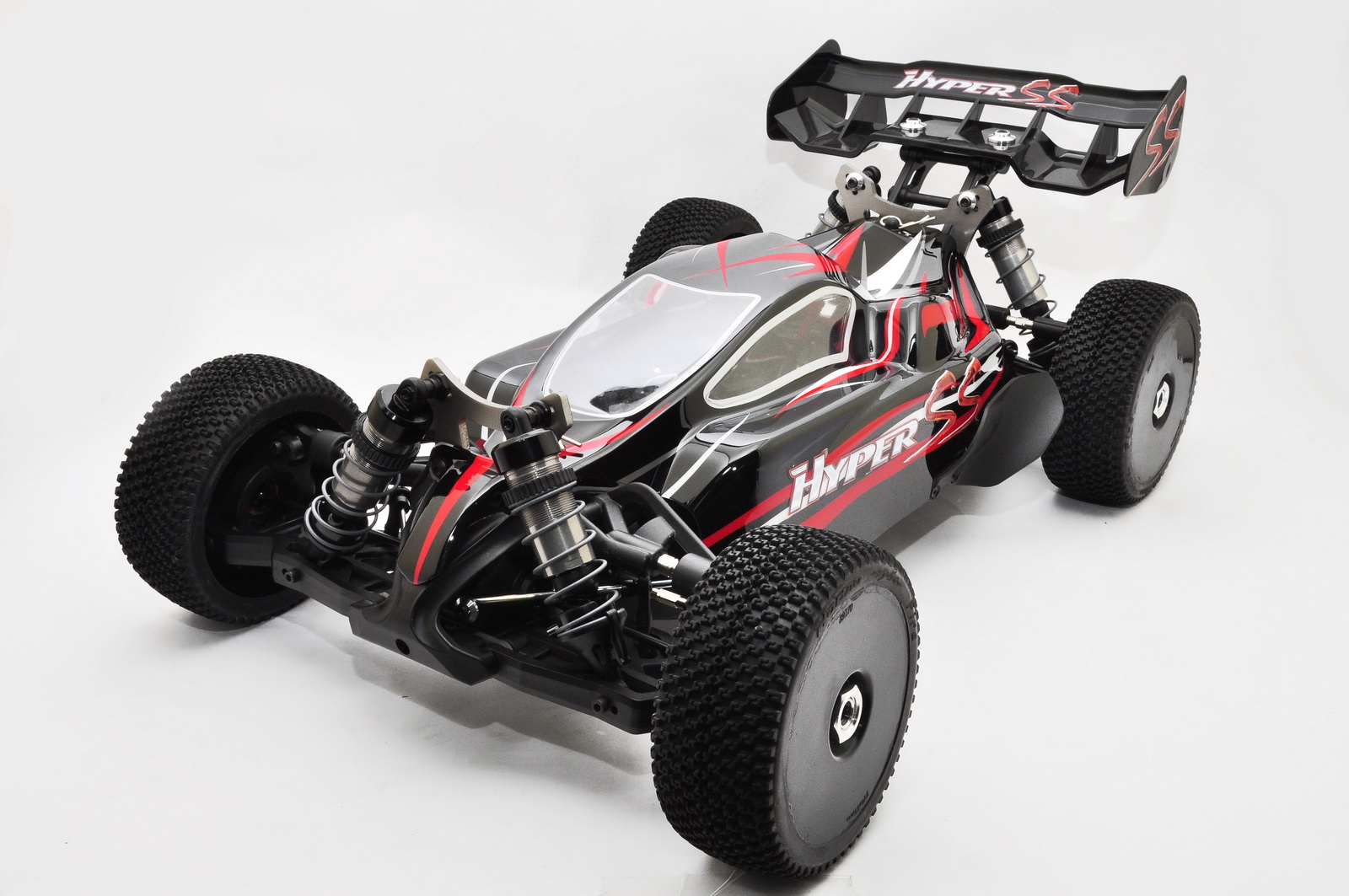 Hobao Hyper SS HB-SS-C28B buggy nitro 1/8 noir RTR