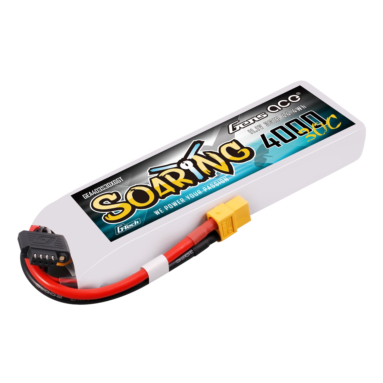 Gens Ace Air Classic 4000mAh 3S 30C batterie LiPo 11,1V XT60