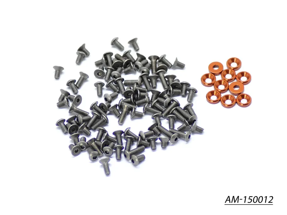 Arrowmax kit vis titane Xray T4 2015 104pcs AM-150012