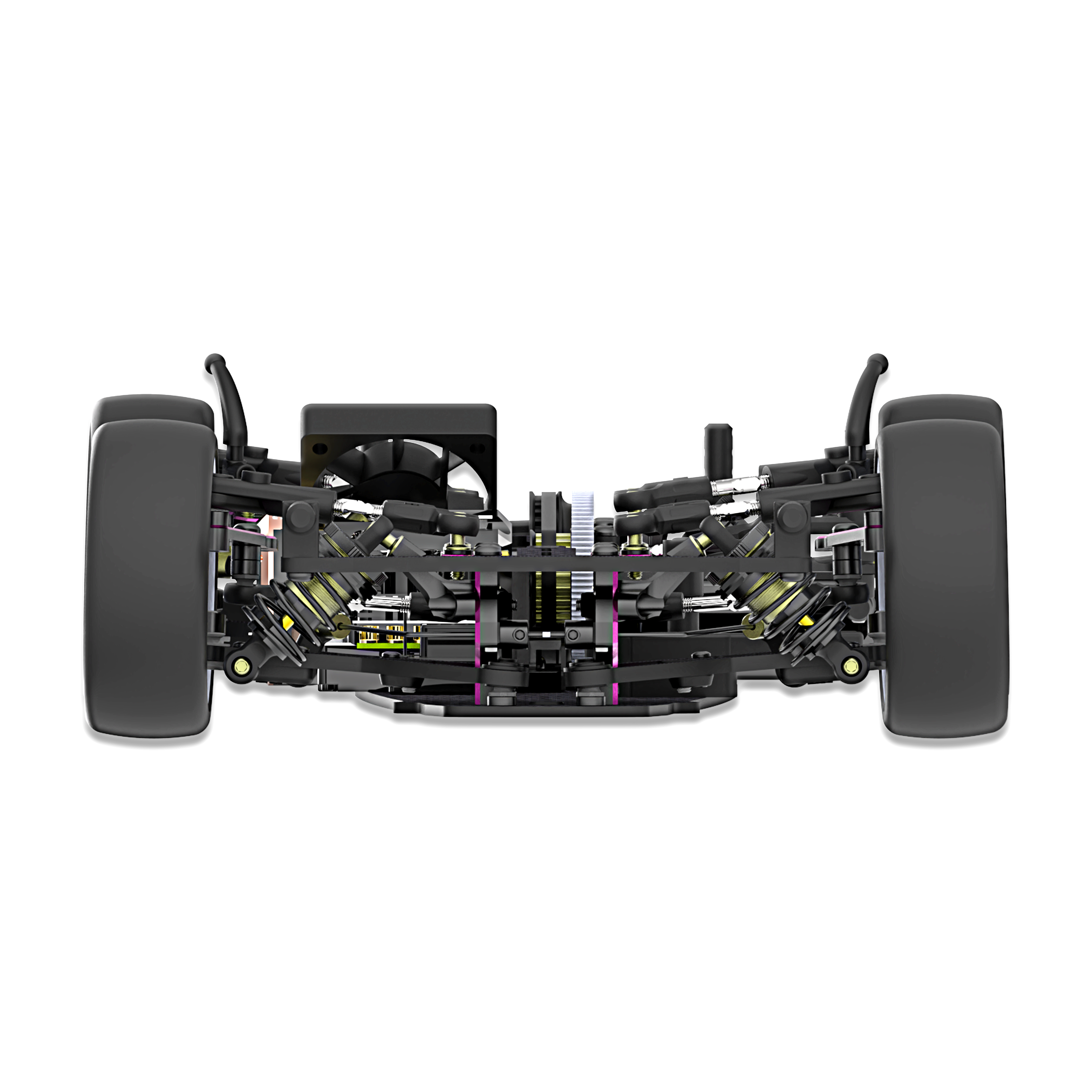 3Racing Cero KIT-CERO FWD VER2.0 Châssis Touring Traction 1/10