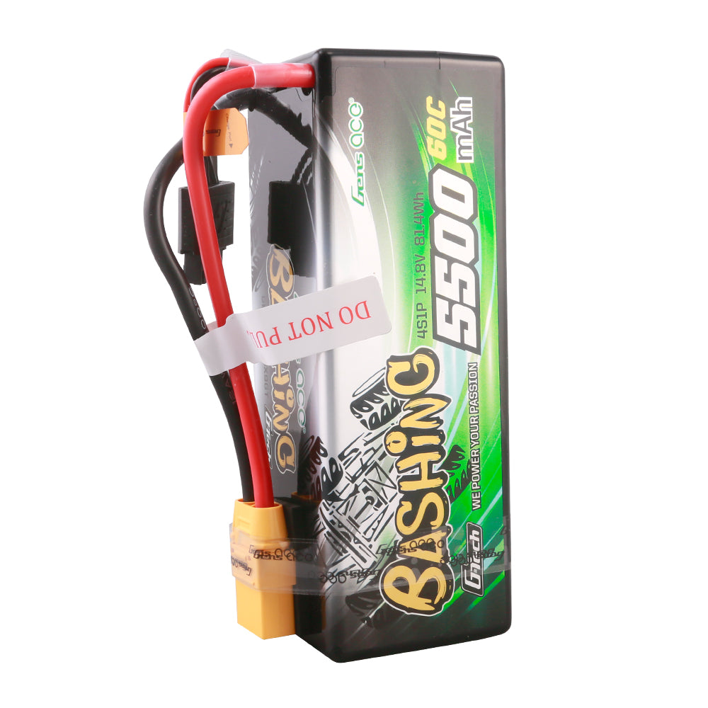 Gens Ace Bashing 5500mAh 4S batterie LiPo 60C XT90