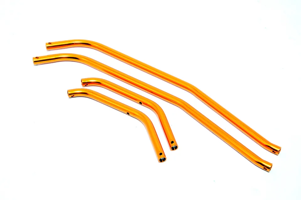 Hobao 91004RG cage latérale arrière orange voiture RC