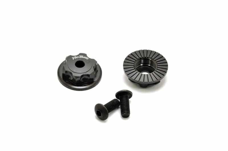 Hobao Upgrades OP-0090 Moyeu de Roue Alu 2 pcs Hard Coating