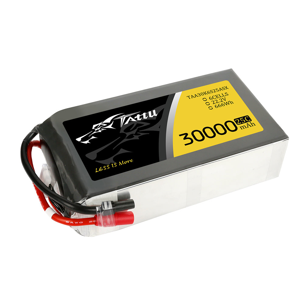 Tattu UAV Classic 30000mAh 6S 25C batterie Lipo drone