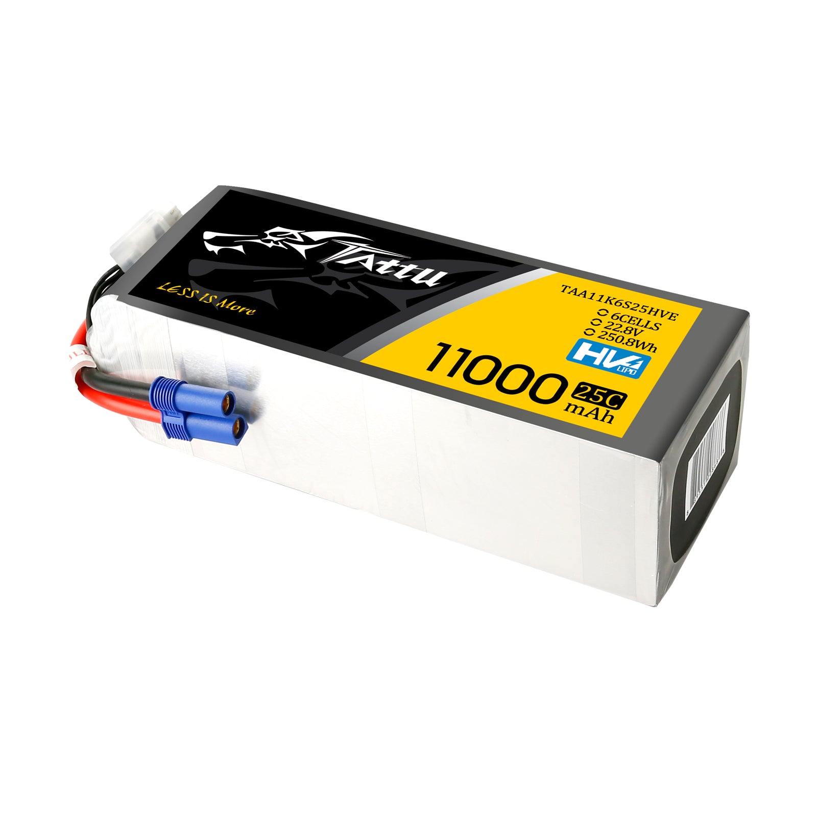 Tattu UAV Classic batterie drone 11000mAh 6S 22.8V HV EC5