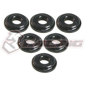 3Racing Parts Cale M8x2mm Support Amortisseur Noir x6