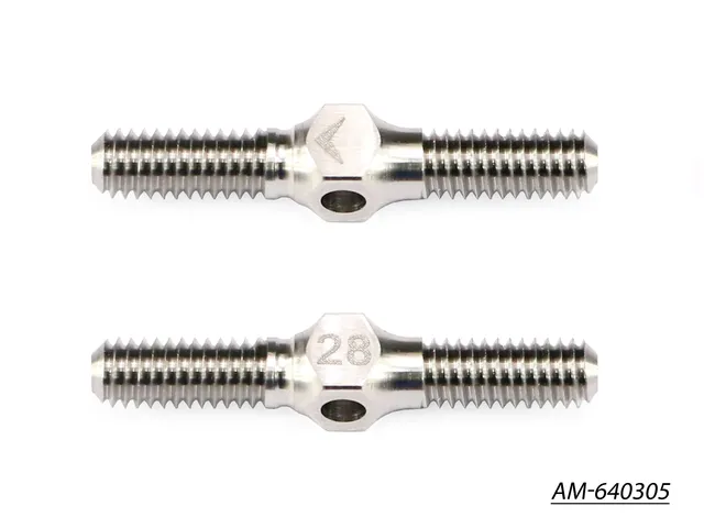 Arrowmax Turnbuckle biellette titane AM-640305 4x28 mm x2
