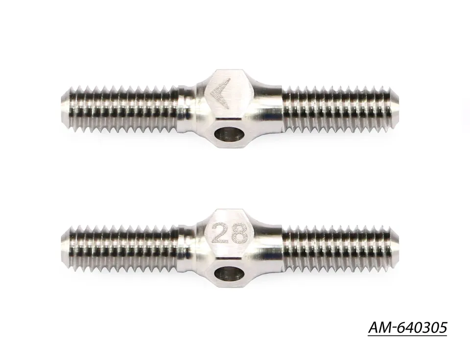 Arrowmax Turnbuckle biellette titane AM-640305 4x28 mm x2
