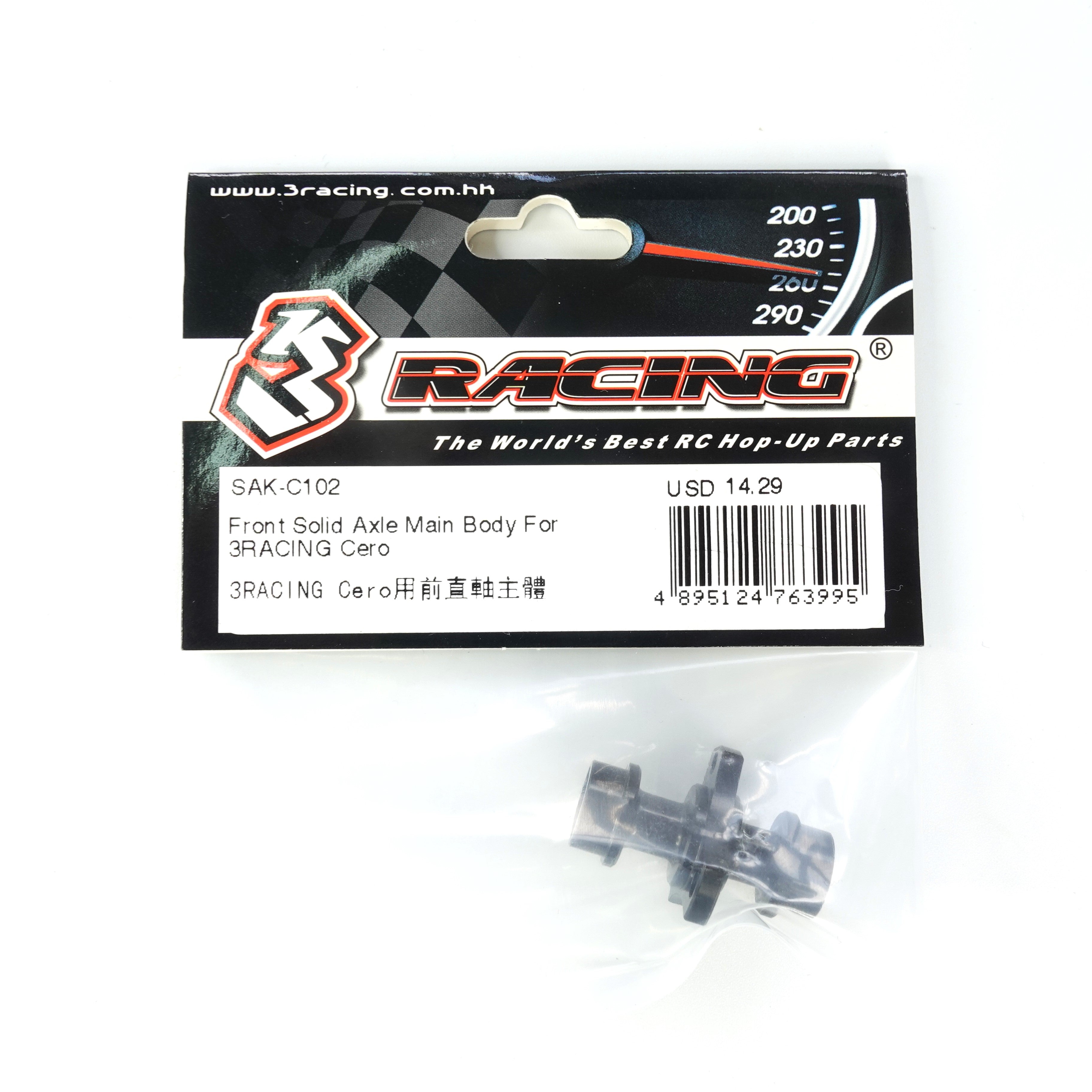 3Racing Cero SAK-C102 Corps Axe Rigide Avant