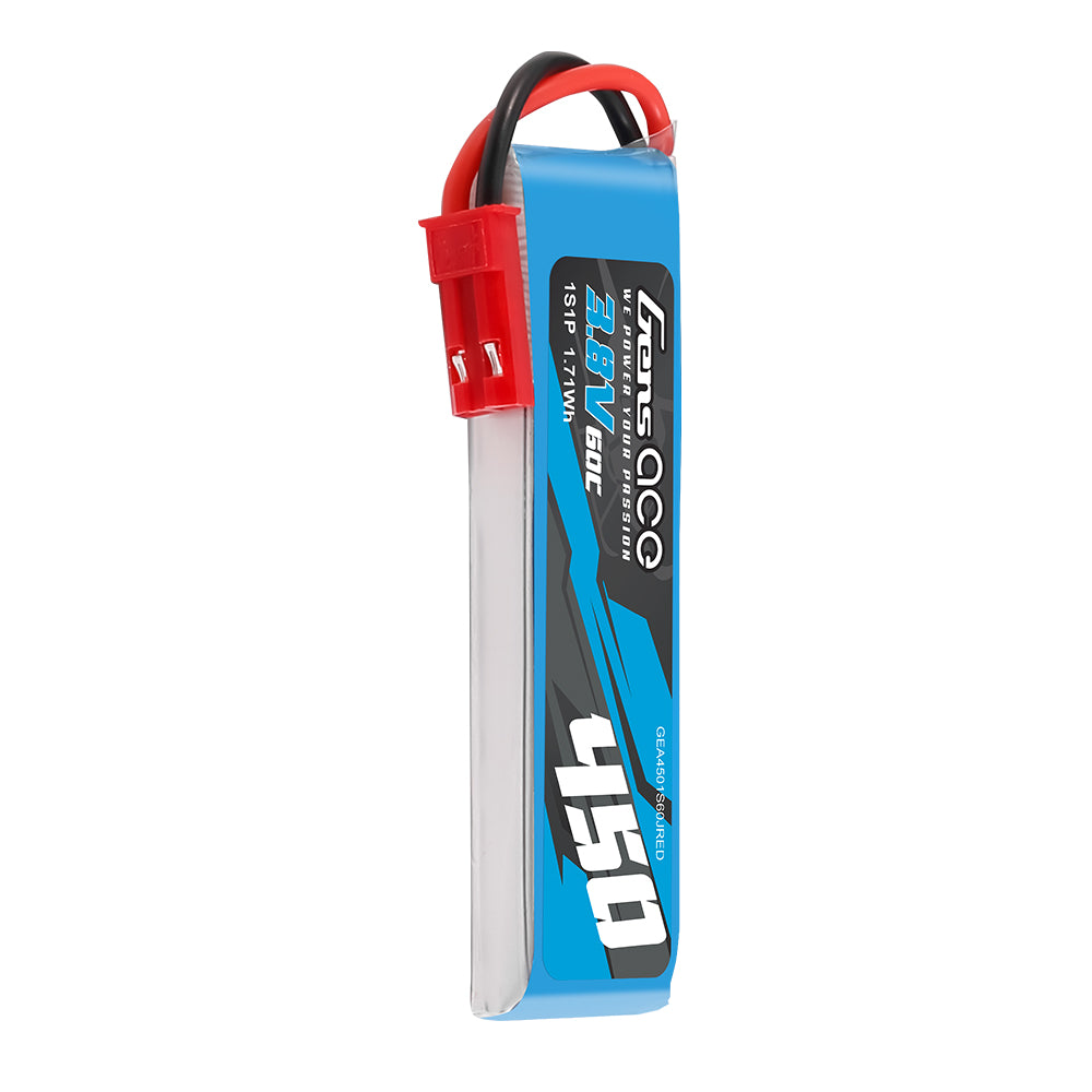 Gens Ace Car Classic batterie LiPo 1S 450mAh HV JST