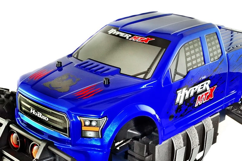 Hobao Hyper MTX Monster Truck RTR Bleu Brushless 6S