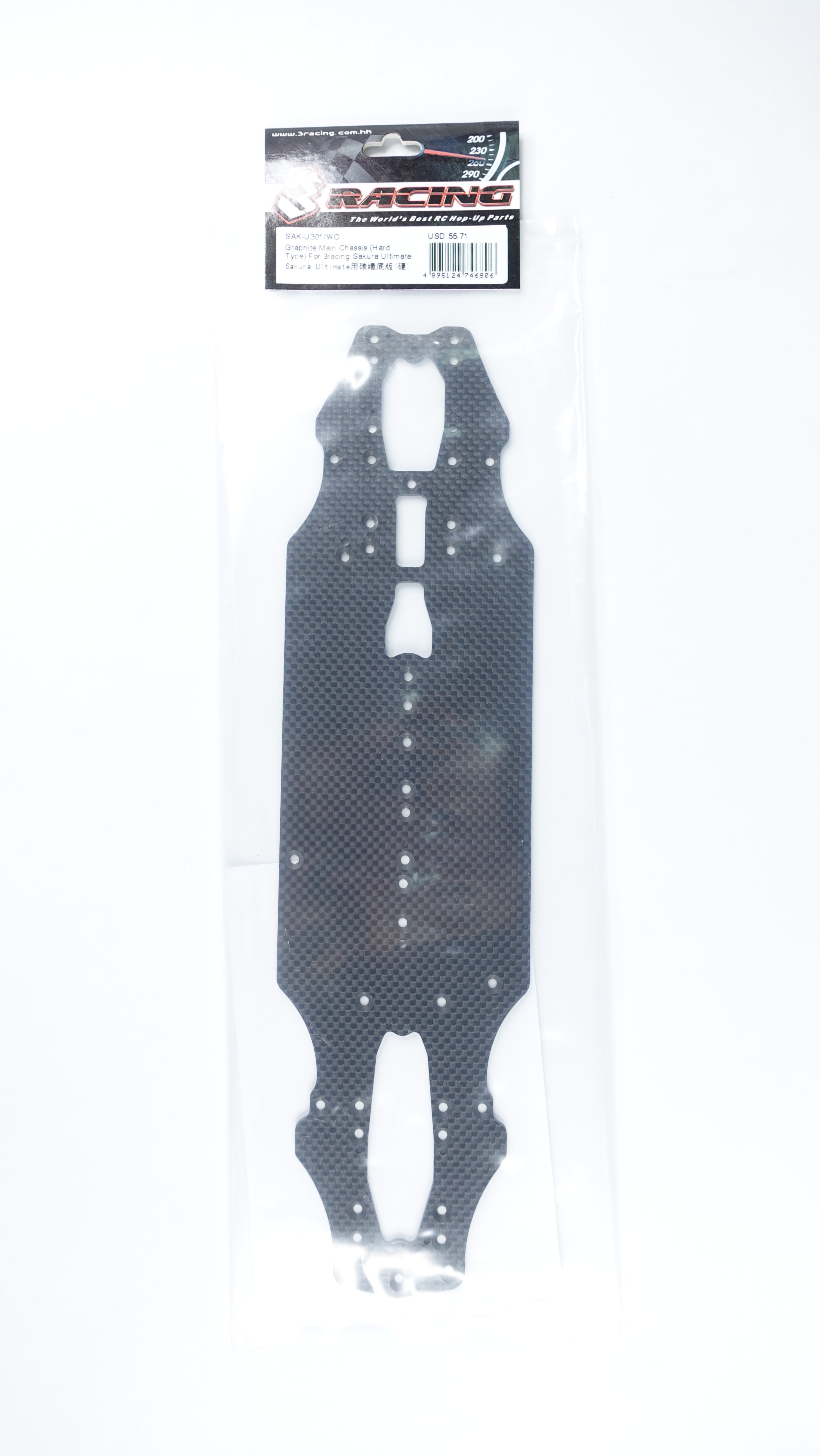 3Racing Sakura SAK-U301/WO châssis graphite rigide Ultimate