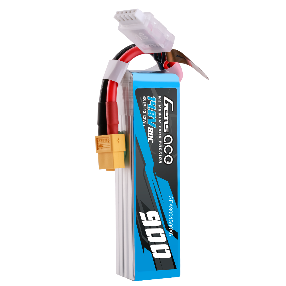 Gens Ace Car Classic 900mAh 4S batterie LiPo XT60 80C